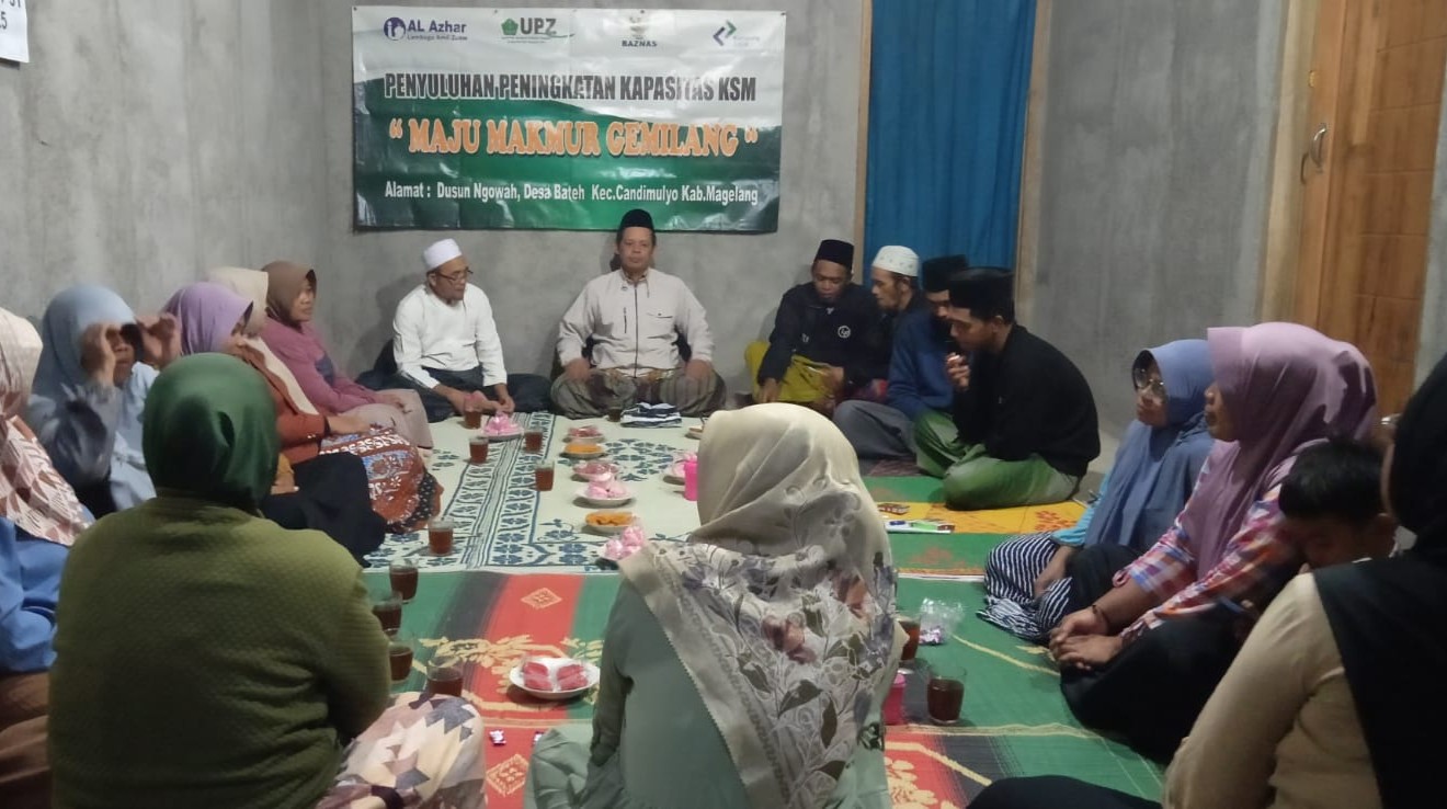 Perkuat Program Pemberdayaan, KSM Maju Makmur Gemilang Kampung Zakat Bateh Gelar Evaluasi Triwulan